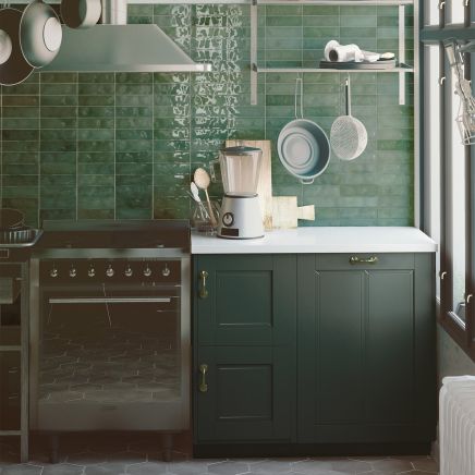 Norway Green Porcelain Brick Tile