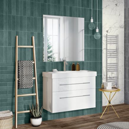 Titan Green Stripe Ceramic Tile