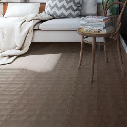 Bellever Graphite Matt Porcelain Brick Tile