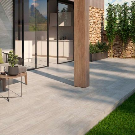 Riga Beige Wood Effect Porcelain Tile