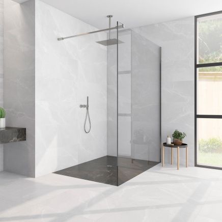 Bowman Light Grey Stone Porcelain Tile