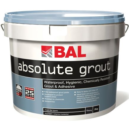 Absolute Epoxy Grout - Ebony 2kg | Tile Grout & Adhesive