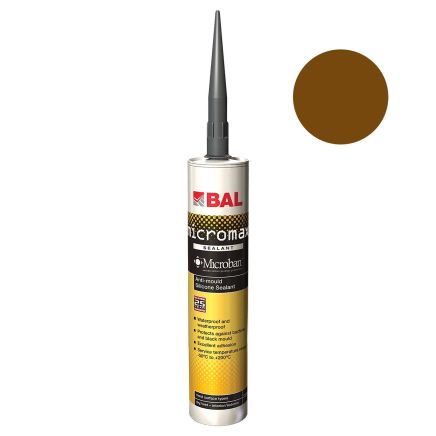 BAL Micromax Sealant - Walnut 310ml | Tile Sealant & Silicone