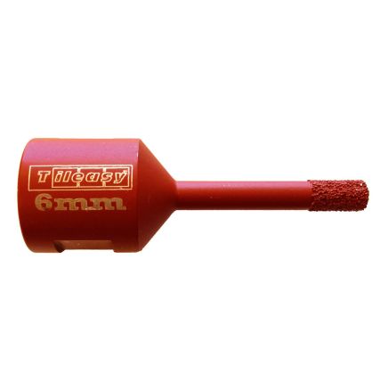 Tileasy Dry Angle Grinder Drill Bit - 6mm | Tile Drill Bit & Hole Cutter