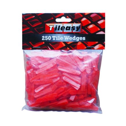 Tileasy ﻿Adjustable Tile Gap Wedges - Pack of 250 | Tile Wedges & Spacers