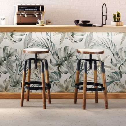 Darwin Beige Patterned Porcelain Tile (1000x1000mm) | Go Tiles