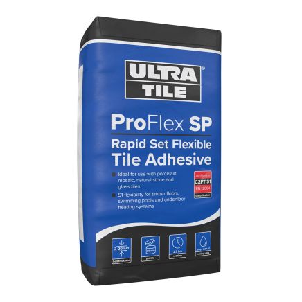 UltraTile ﻿ProFlex SP White Rapid Set Wall & Floor Adhesive | Tile Adhesive