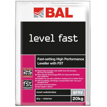 BAL Level Fast - 20kg | Floor Levelling Compound