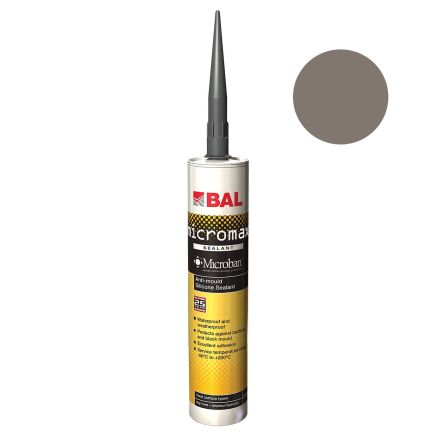 BAL Micromax Sealant - Taupe Grey 310ml | Tile Sealant & Silicone