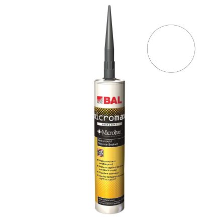 BAL Micromax Sealant - White 310ml | Tile Sealant & Silicone