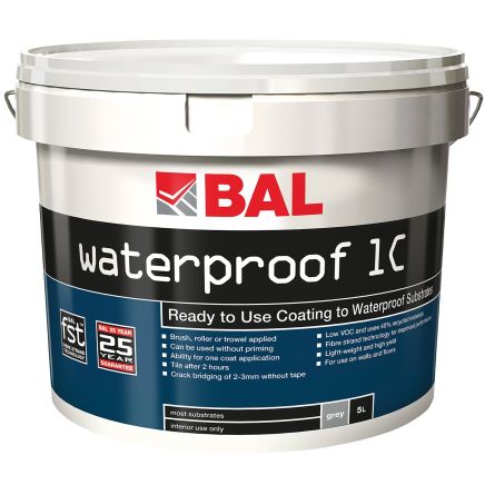 Waterproof 1C - 5L | Waterproofing System