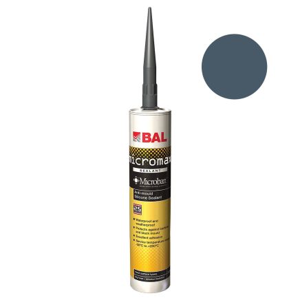 BAL Micromax Sealant - Storm Grey 310ml | Tile Sealant & Silicone