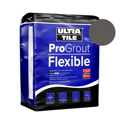 UltraTile ﻿ProGrout Flexible Taupe Grout | Tile Grout & Adhesive