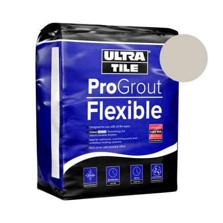 UltraTile ﻿ProGrout Flexible Limestone Grout | Tile Grout & Adhesive
