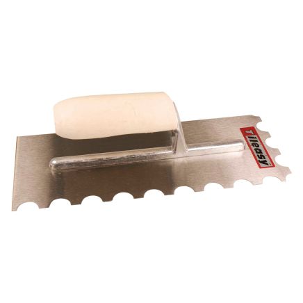 Tileasy ﻿20mm Round Notched Trowel | Adhesive Trowel