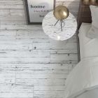 Wareham White Wood Effect Porcelain Tile (1200x200mm) | Go Tiles