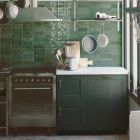 Norway Green Porcelain Brick Tile (200x65mm) | Go Tiles