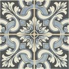 Amaya Beige Matt Patterned Porcelain Tile (200x200mm) | Go Tiles