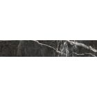 Salinger Black Marble Porcelain Plank Tile (900x150mm) | Go Tiles