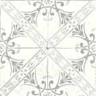 Amaya Grey Gloss Patterned Porcelain Tile (200x200mm) | Go Tiles
