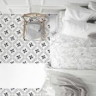 Demeter Grey Patterned Porcelain Tile (250x250mm) | Go Tiles