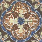 Amaya Beige Matt Patterned Porcelain Tile (200x200mm) | Go Tiles
