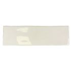 Bellever Soft White Gloss Porcelain Brick Tile (200x65mm) | Go Tiles