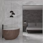 Dayton Onyx Pearl Marble Porcelain Tile (900x450mm) | Go Tiles