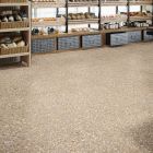 Santiago Beige Terrazzo Stone Porcelain Tile (1000x1000mm) | Go Tiles