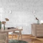 Lagon White Ceramic Brick Tile (300x100mm) | Go Tiles