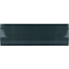 Vienna Convex Navy Ceramic Brick Tile (200x65mm) | Go Tiles