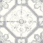 Amaya Grey Gloss Patterned Porcelain Tile (200x200mm) | Go Tiles