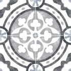 Palma Grey Patterned Porcelain Tile (200x200mm) | Go Tiles