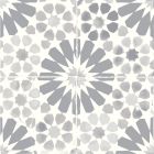 Amaya Grey Matt Patterned Porcelain Tile (200x200mm) | Go Tiles