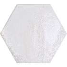 Benedict White Porcelain Hexagon Tile (150x130mm) | Go Tiles