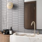 Avon Grey Ceramic Brick Tile (200x50mm) | Go Tiles