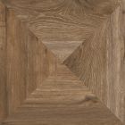 Iris Dark Wood Effect Porcelain Tile (800x800mm) | Go Tiles
