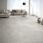 Hawke Light Grey Stone Porcelain Tile (1200x600mm) | Go Tiles