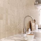 Norway Beige Porcelain Brick Tile (200x65mm) | Go Tiles