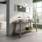 Aries White Textured Concrete Ceramic Tile (550x333mm) | Go Tiles