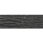 Drury Black Textured Stone Porcelain Tile (520x170mm) | Go Tiles
