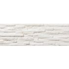 Drury White Textured Stone Porcelain Tile (520x170mm) | Go Tiles