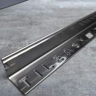 Tileasy Stainless Steel Chrome Outdoor Tile Trim | Outdoor Tile Edging