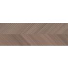 Eden Brown Wood Effect Ceramic Chevron Tile (1200x400mm) | Go Tiles