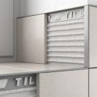 Tileasy Plastic 10mm Grey Tile Trim | Tile Edging