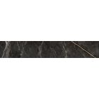Salinger Black Marble Porcelain Plank Tile (900x150mm) | Go Tiles
