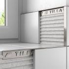 Tileasy Aluminium 10mm Stainless Steel Effect Tile Trim | Tile Edging