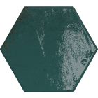 Benedict Blue Porcelain Hexagon Tile (150x130mm) | Go Tiles