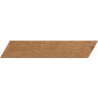 Ellington Natural Wood Effect Porcelain Chevron Tile (400x80mm) | Go Tiles