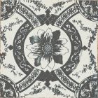 Amaya Beige Matt Patterned Porcelain Tile (200x200mm) | Go Tiles